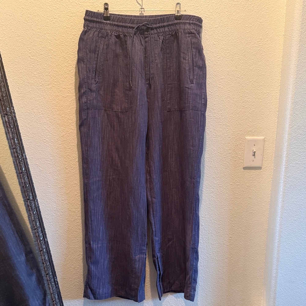 Retreat Linen High-Rise Wide Leg Pant